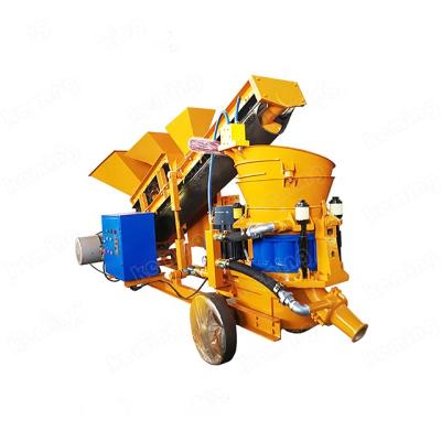 China Project China brand easy operation 5-7 m3/h concrete spraying shotcrete machine with screw driver for sale for sale