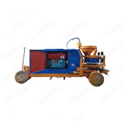 China Gunite Machine Function Shotcrete Machine Concrete Pump Diesel Concrete Mortar Machine Spraying Price for sale