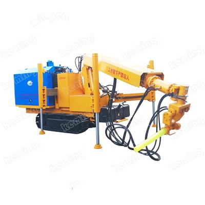 China Automatically Plaster Crawler Shotcrete Machine Robotic Shotcrete Machine Construction Support Hydraulic Spraying Legs in Malaysia Price for sale