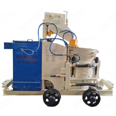 China Construction Mortar Spraying KCPZ Series Dust Removal Shotcrete Machine Dry Mix Shotcrete Tunnel Spraying Use Indonesia for sale