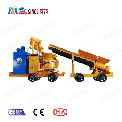 China Durable Project KPZ Concrete Spraying Electric Motor Powered Dry Concrete Shotcrete Machine With Screw Driver for sale