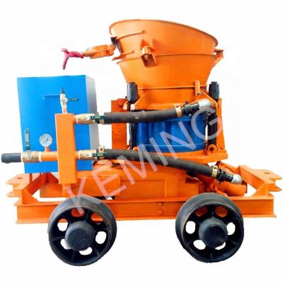 China Construction Mortar Spraying 4-5 m3/h Concrete Shotcrete Machine Gunite Dry Dust Removal Machine in Philippines Price for sale