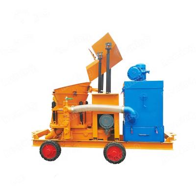 China Construction Mortar Spraying 4-5 m3/h Concrete Shotcrete Machine Gunite Dry Dust Removal Machine in Philippines Price for sale