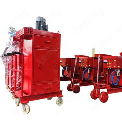 China Building Mortar Spraying Machine Refractory Dry Refractory Solid Shotcrete Product Spraying For Industrial Furnace Interior Protection With Dust Removal for sale