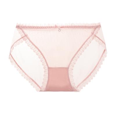 China Factory Direct Low Rise Women's Sexy Panties Hot Women's Briefs Breathable Lace Briefs Light Weight Panties for sale