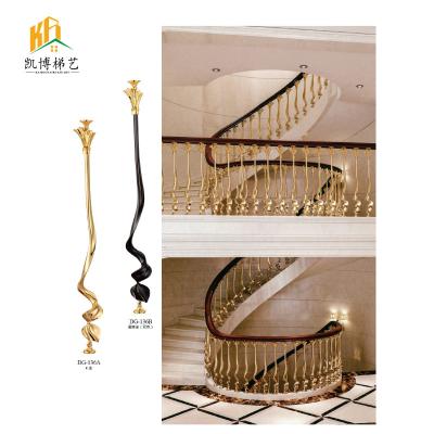 China Safety Metal Barrier Stainless Steel Pillar Stair Railing Porch Railing Contemporary Customized Fence Design for sale