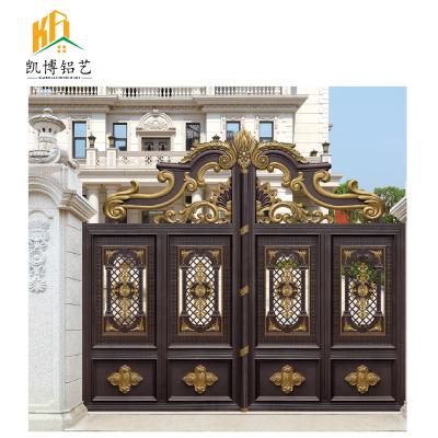 China High Quality Forged Iron Pipe Iron Grill Gate Modern Factory Customized Main Gate for sale