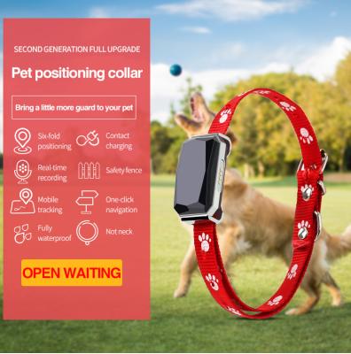 China Amazon Tracking Smart Geo Hot Selling Real Time Fencing Pet Collar GPS Tracker For Dog Cat 500mAh for sale