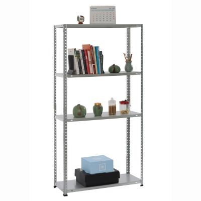 China Home Storage Lightweight Heavy White Black Powder Coated Galvanized Shelving Metal Shelving Storage Units For Home for sale