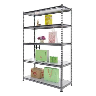 China Corrosion Protection Boltless Rack Manufacturer 5 Layers / Level Galvanize Boltless Rack Philippines Metal Shelving for sale