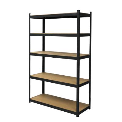 China Corrosion Protection Heavy Duty Slotted Shelving Galvanized Metal / Steel Bolless Home Storage Shelf Rack For Warehouse , Garage for sale