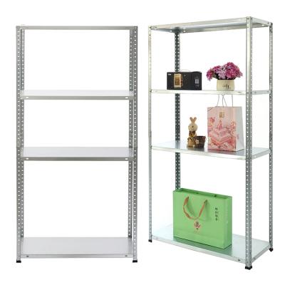 China Home Storage 4/5 Tier Stainless Steel Bolted Kitchen Storage Shelf Rack With Corrosion Protection for sale