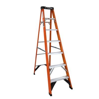 China Suitable Good Quality Fiberglass Insulated Folding Ladders Price Step Components Ladder for sale