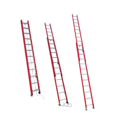 China Insulation Ladders Fiberglass Folding Combination Heavy Duty Step Extension Ladder for sale