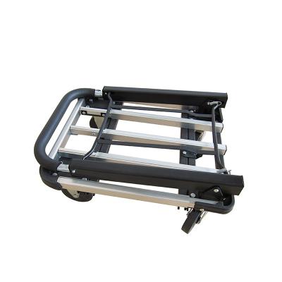 China Tools Aluminum Wheel Barrow Foldable Hand Truck With Telescoping Handle And Platform for sale