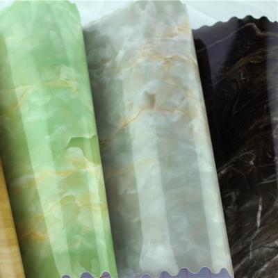 China OEM ODM Marble PVC Film Decorative Foil Rolls For Indoor Furniture for sale