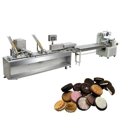 China Automatic Bakery Sandwich Maker Machine Cookie Cream Sandwich Making Machine for sale