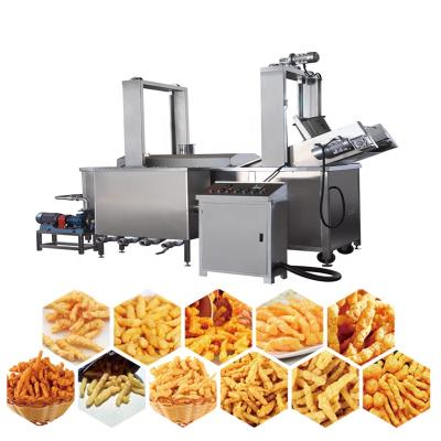 China Nik naks cheese corn curves cheetos snacks extruder making machines from China Phneix Machinery for sale