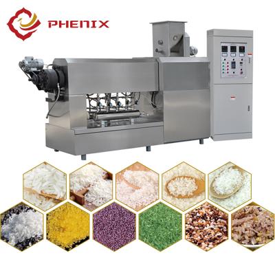 China Artificial Rice Enriched Artificial Rice Nutritional Rice Processing Line Making Machine From Phoenix Machinery for sale