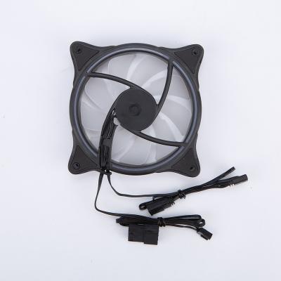 China Box& Newest Design Cooler Fan Good Quality 120*120*25mm Deep Silence 12V RGB PWM PC Case Fan 2.54-4P Split Computer Fan for sale