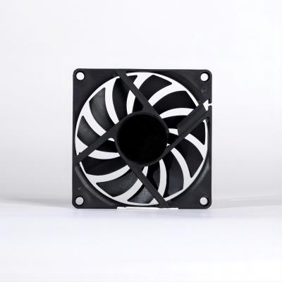 China Split/Deep Silence 12V PWM PC Case Fan 3 Pin Sever Computer Cooling Fan From Classic 80*80*10MM Computer Supplier for sale