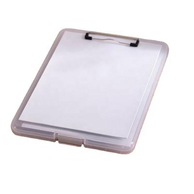 China Factory Direct Super Simple OEM Wholesale Plastic Storage Box Mordern Folder A4 Folder Multifunctional Care Clipboard for sale