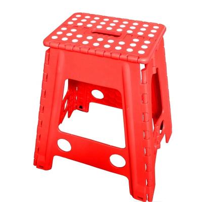 China 15 Inch High Quality Lightweight Folding Living Room Kitchen Stool Camping Garden Step Stool Foldable for sale