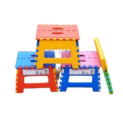 China Super Hot 8.5 Inch Foldable Twisted Folding Portable Stacking Stool For Kids And Adults for sale