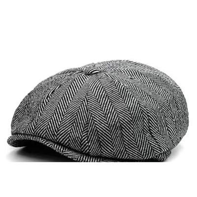 China 2021 new character wholesale men's classic high quality luxury beret outdoor hat Ivy Cap for sale