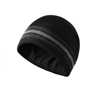 China Wool Winter COMMON Acrylic Waffle Knit Fisherman Cuffed Beanie Hat Unisex Without Brim Cycling Hats for sale