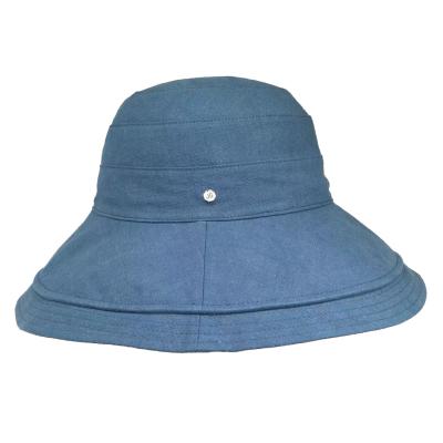 China Character Large Bucket Hat Brim Fishing Sun Visor Hats Protective Reversible Wide Foldable For Ladies Fashion Soft Disc for sale