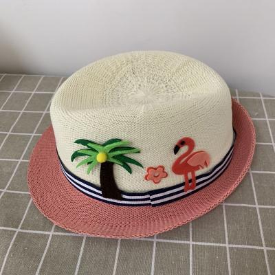 China Casual Beach Bucket Hat Kids Boys Girls Wide Brim Summer Play Hat for sale