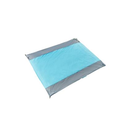 China Ourdoor Mat Tablecloths Leather Cover Mat Double-sided Camping PU Table Pad Mulit-height PU Table Pad For Picnic for sale