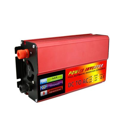 China DC To AC 500W Pure Red Sine Wave Power Inverter For Sale 140*98*58MM for sale