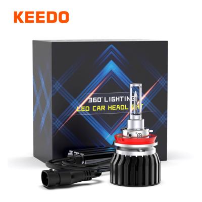 China Fan 28000 lumen led light bulbs automobiles H9 H11 H7 200w super power 360 degree lighting canbus LED headlight H8 H16 (JP) H1 9005 for sale