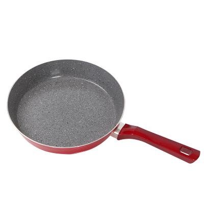 China New Design Traditional Frying Pan Aluminum Frying Nonstick Pan Home Kitchen Cookware Packaging Design OEM for sale