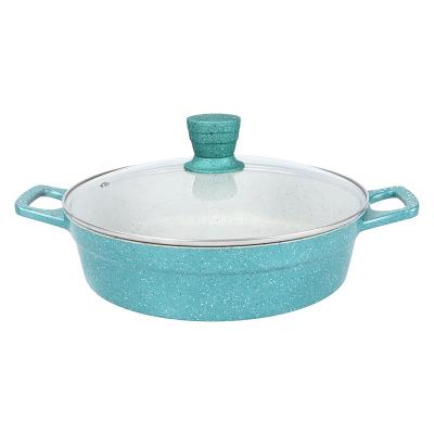 China Sustainable Household Multifunctional Casserole With Lid And Pot Aluminum Foil Soup Stick Non Cooking Pot For Home Kitchen for sale