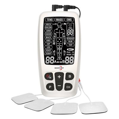 China (Tens+ems+massage) ROOVJOY TEN Combo digital unit with accessories machine for pain management homcare for sale