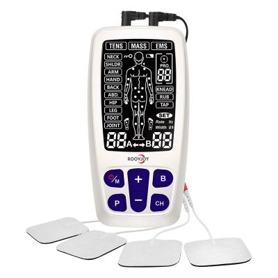 China Test electronic therapy COMBINED TEN UNIT pulse massager stimulation machine (tens+ems+massage) for sale