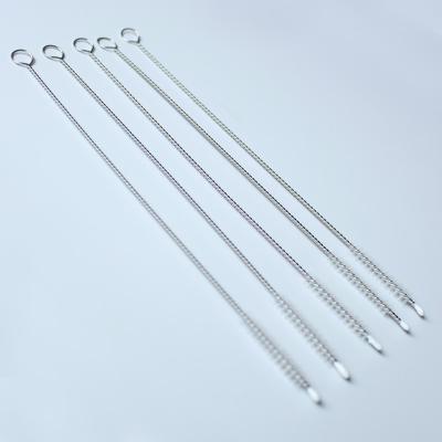 China Straw Cleaning Brush Stainless Steel Viable Durable Washable Drinking Pipe Straw Brushes Brush Cleaner for sale