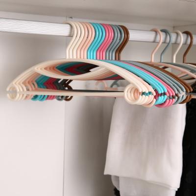 China New Arrival Laundry Eco-friendly Material Hanger For Daily Use Color Hanger Non-slip Plastic Clothes Rotating Hanger Rack for sale