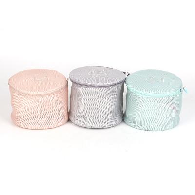 China KOREAN Machine Wash Zippered Good Mesh Delicate Laundry Bag Bra Mesh Bag For Lingerie And Baby's Small Clothes for sale