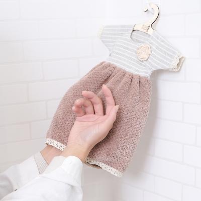 China QUICK DRY Rabbit Microfiber Hand Hanging Towel Towel For Kitchen Towel for sale