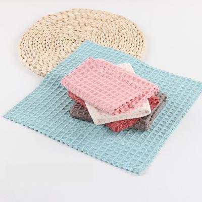 China Amazon Best Fashion Bedroom Waffle Fabric Woven Fabric Viable Selling Soft Tea Cleaning Cloth for sale