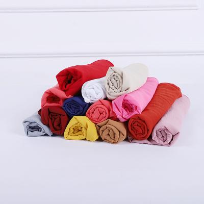 China New Malaysia Cotton Multicolor Chiffon Scarf Breathable Lace Scarf Fashion Scarf for sale