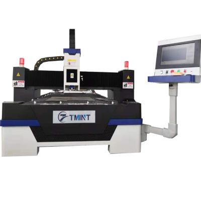 China 1000w metal fiber laser cutting machine, used for stainless steel, iron, aluminum tube and plate, the price is favorable for sale