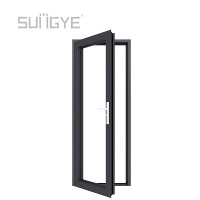 China Wholesale Foshan metal space aluminum doors and windows shatterproof glass jamb retail sound insulation exterior door for sale