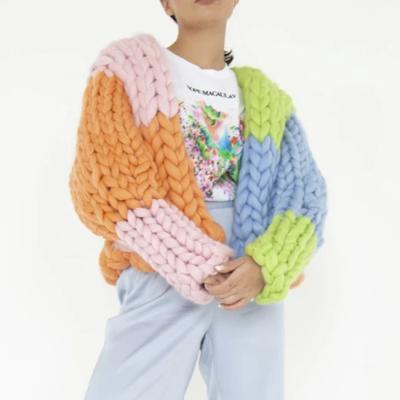 China New Design Super Colossal Anti-UV Knit Jacket Sweater Cos Woman With Great Price for sale