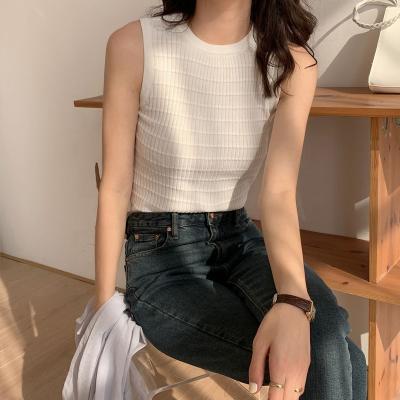 China Anti-wrinkle Condole belt invest female summer inside construction bottom 2021 style of new outside wear knitting INS strongly for sale