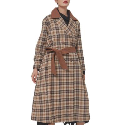 China Anti-wrinkle Autumn And Winter Retro Korean jacket casual anorak loose thin plus size women's clothing for sale